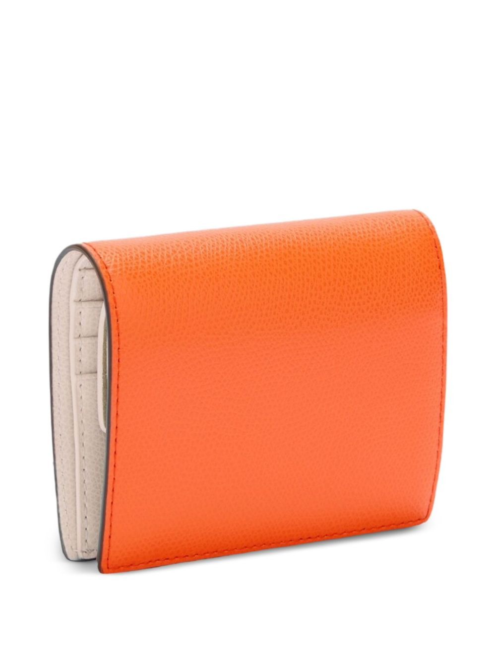 Camelia leather logo wallet - 2