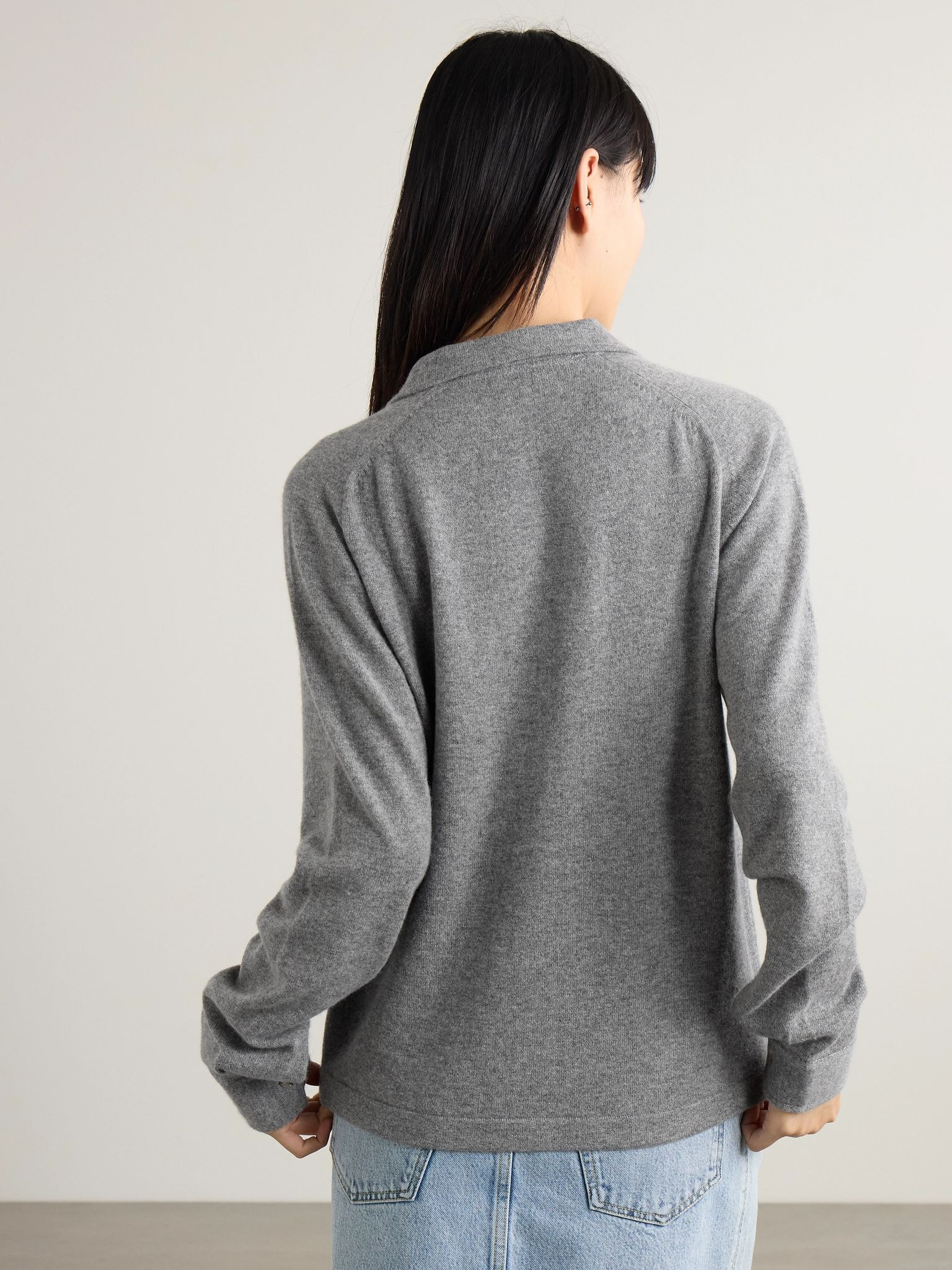 Cashmere cardigan Gray - 3