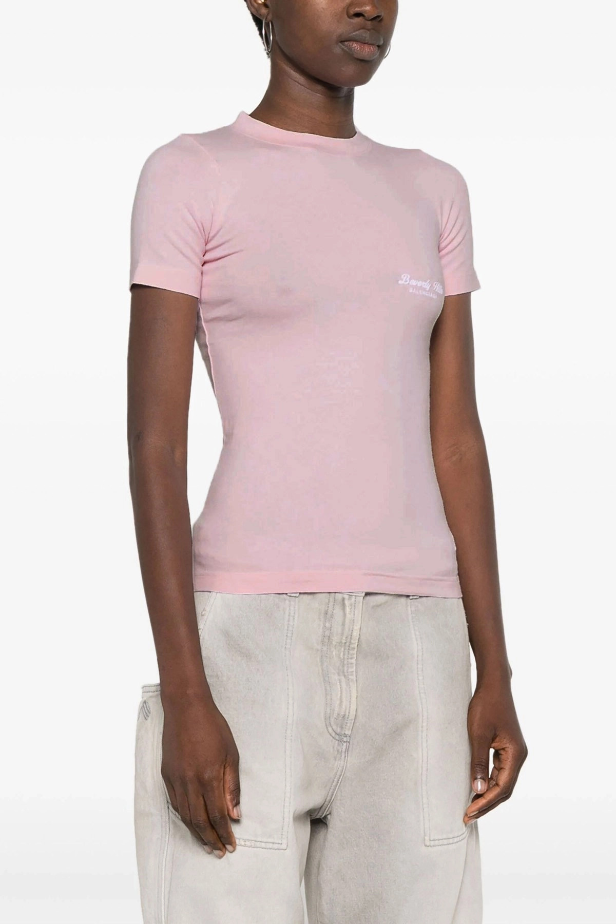 Logo embroidery t-shirt - 2