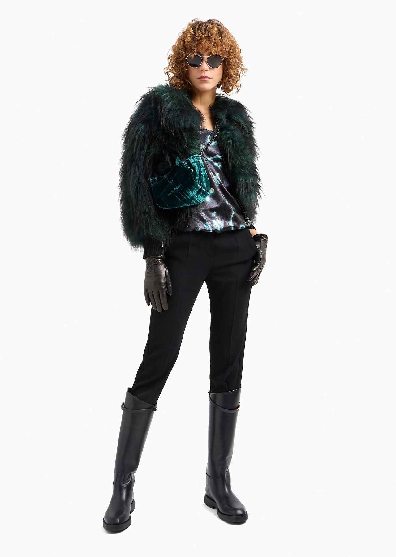 Technical gabardine trousers - 4