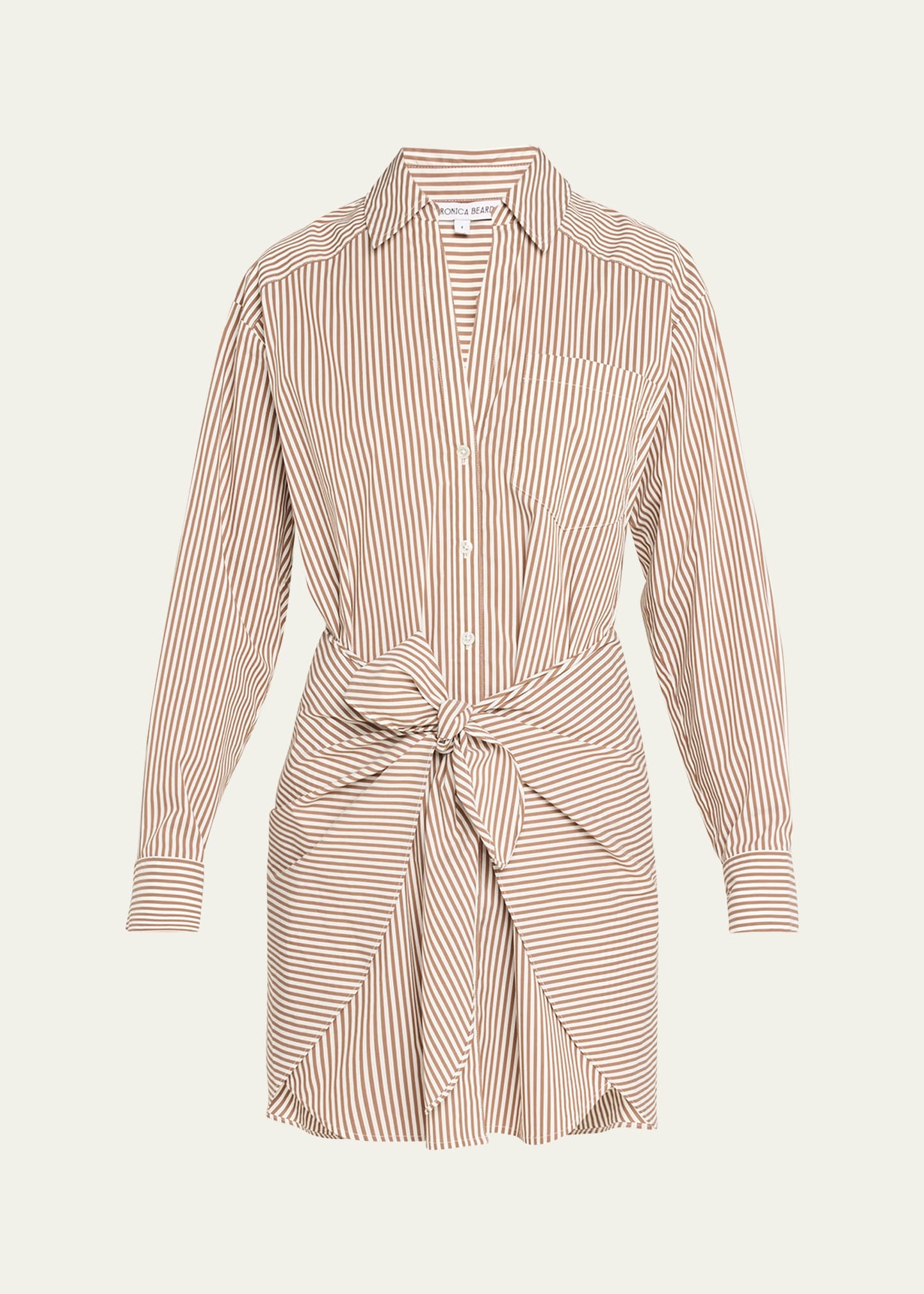 Roanoke Stripe Shirtdress - 1