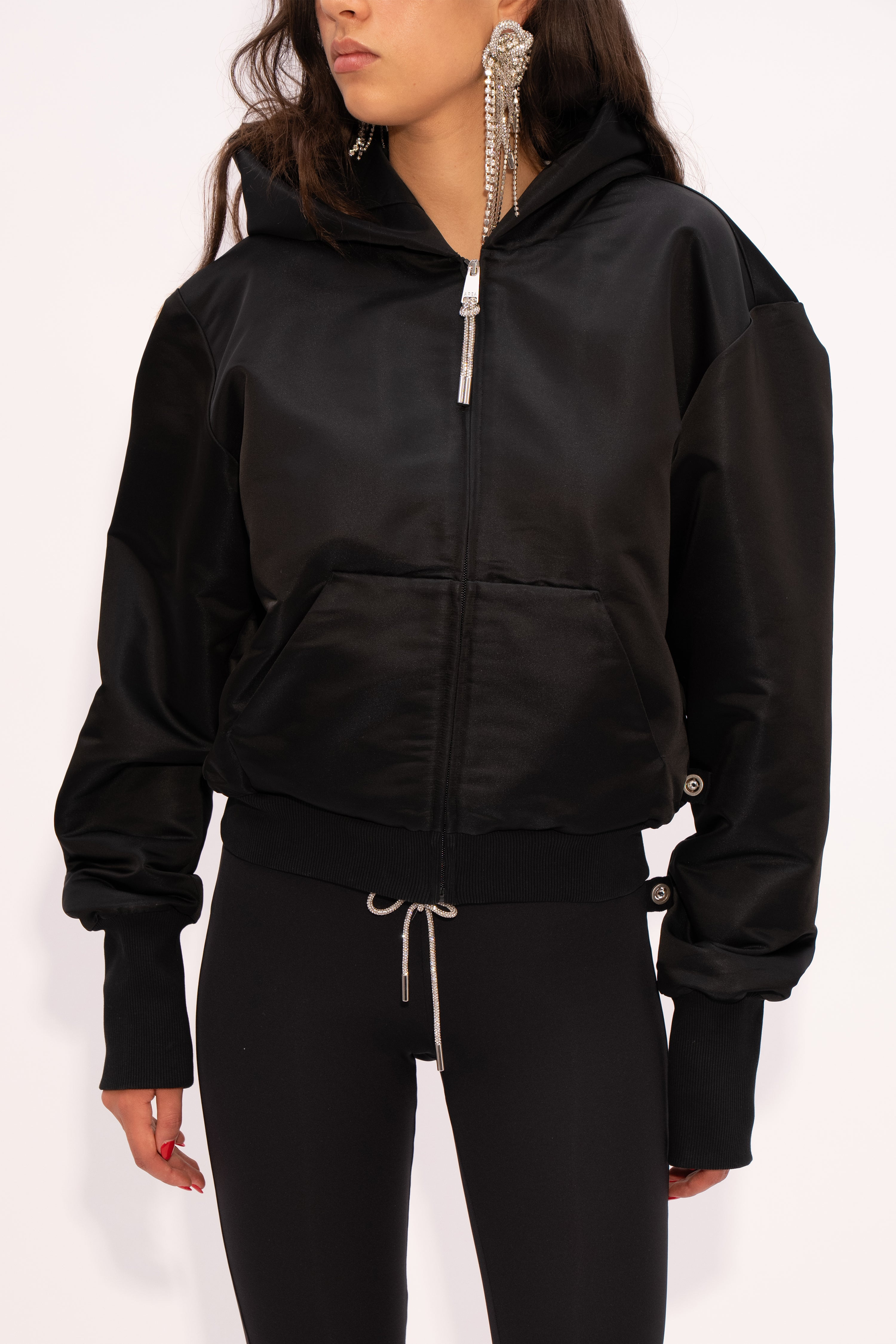 SATIN HOODIE - 4