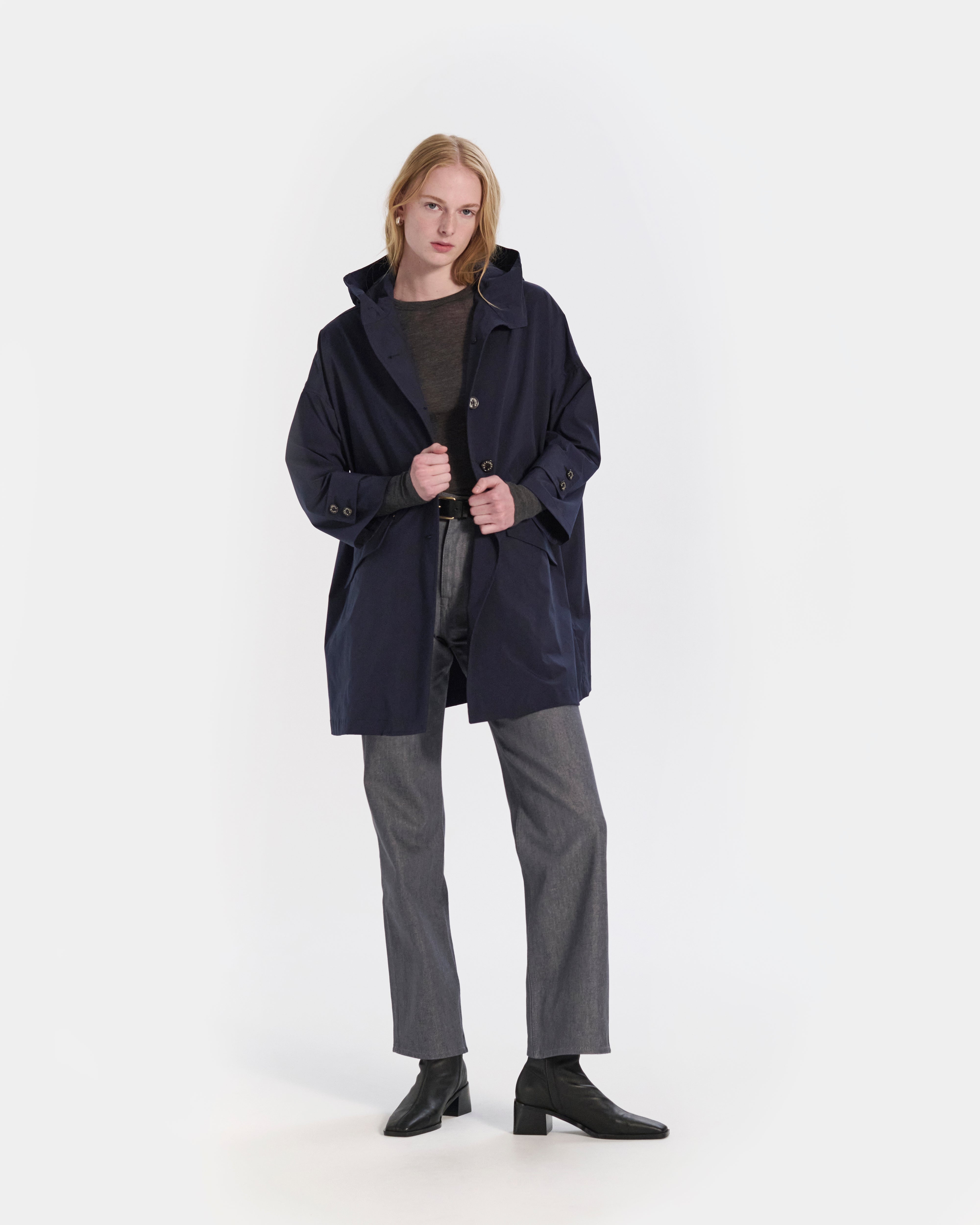Humbie Hooded Short Coat - 4