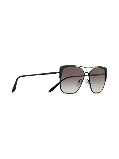 Prada aviator frame sunglasses outlook