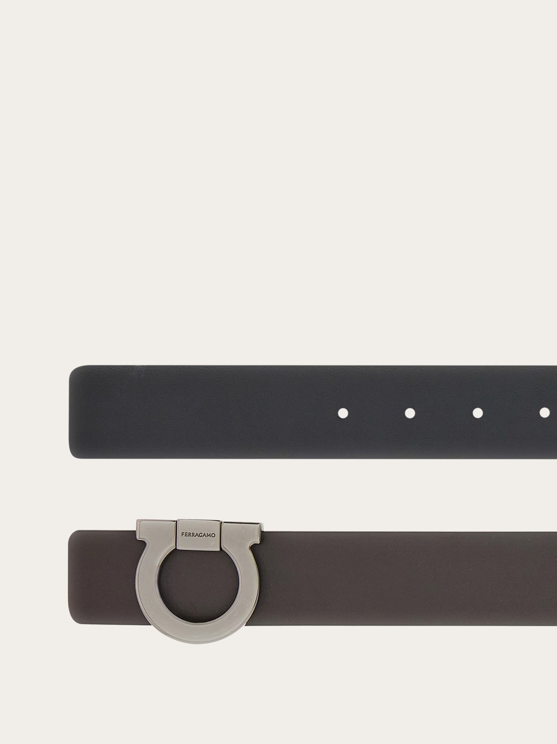 Fixed reversible Gancini belt - 2