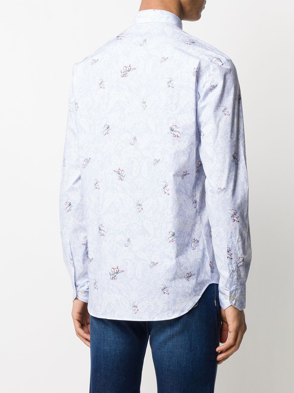 paisley mouse print shirt - 4