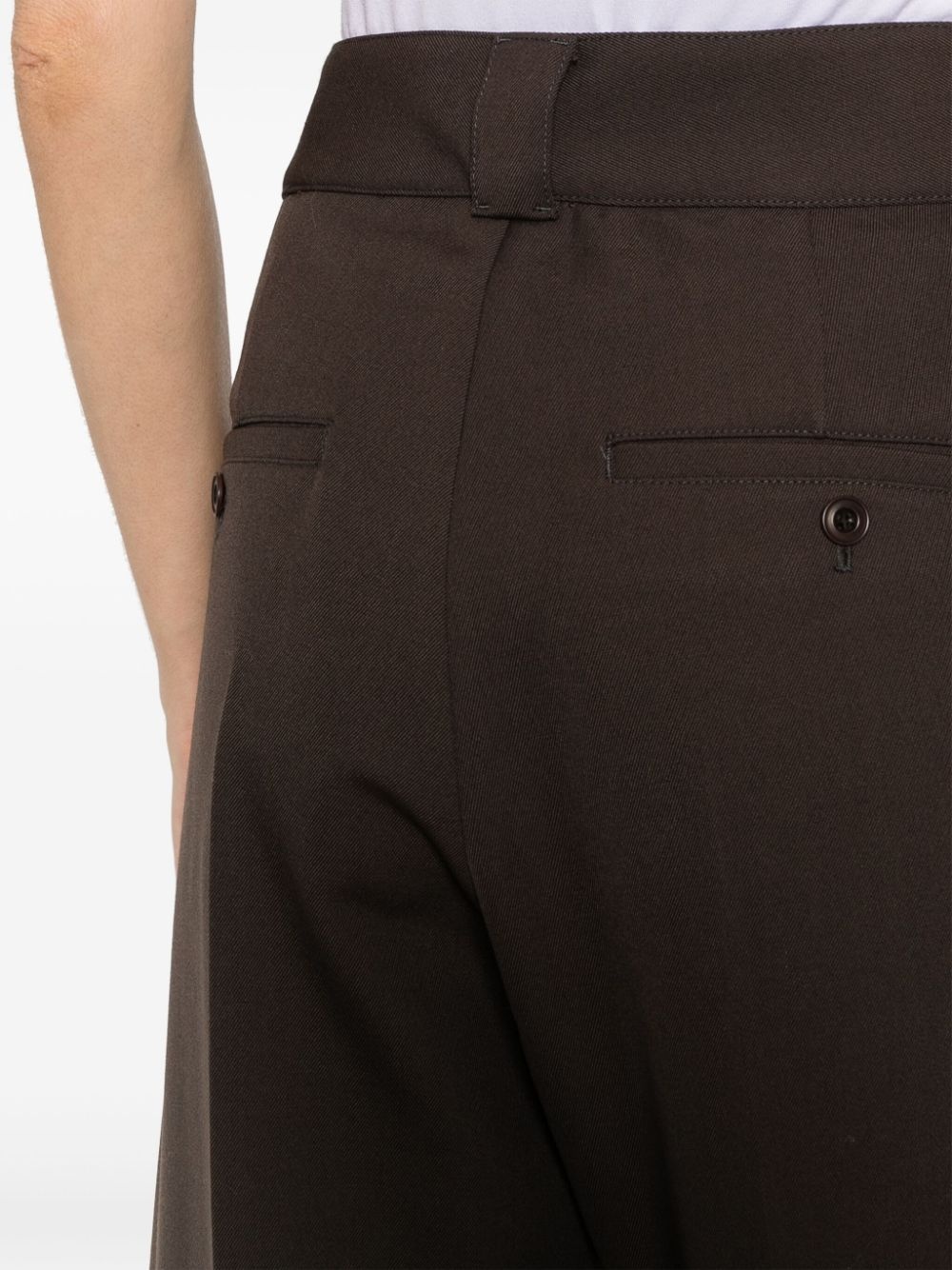 straight-leg tailored trousers - 5