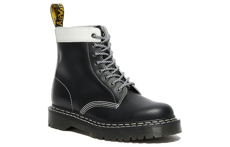 Dr. Martens 1460 Pascal Bex Leather Contrast Lace Up Boots 'Black' 27336009 - 2