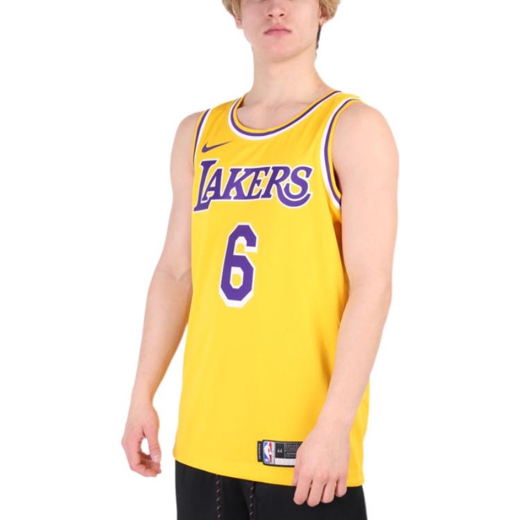 Nike x NBA LA Lakers Jerseys 'LeBron James 6' CW3669-738 - 4