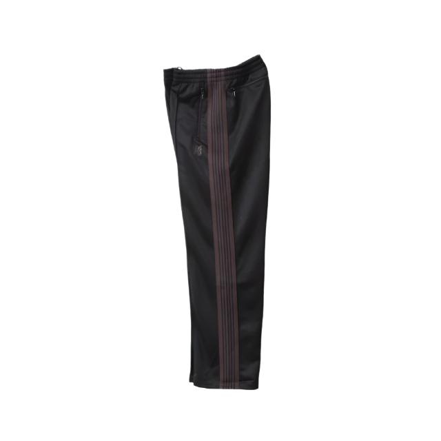 TRACK PANTS - POLY SMOOTH (BLACK) - 3