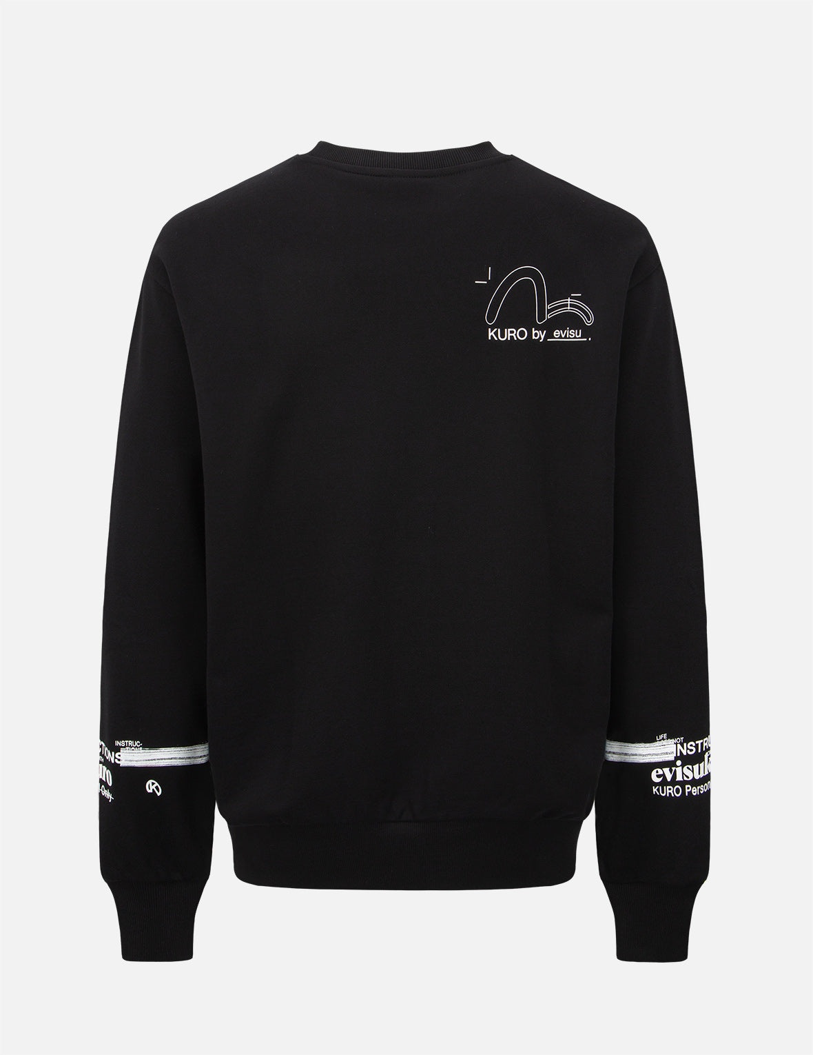 Slogan Print Oversized Sweatshirt - 2