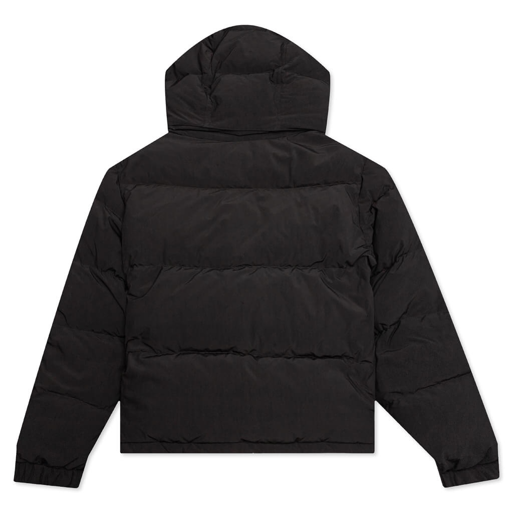 OFF-WHITE C/O VIRGIL ABLOH OW PATCH PUFFER - BLACK/ORANGE - 2