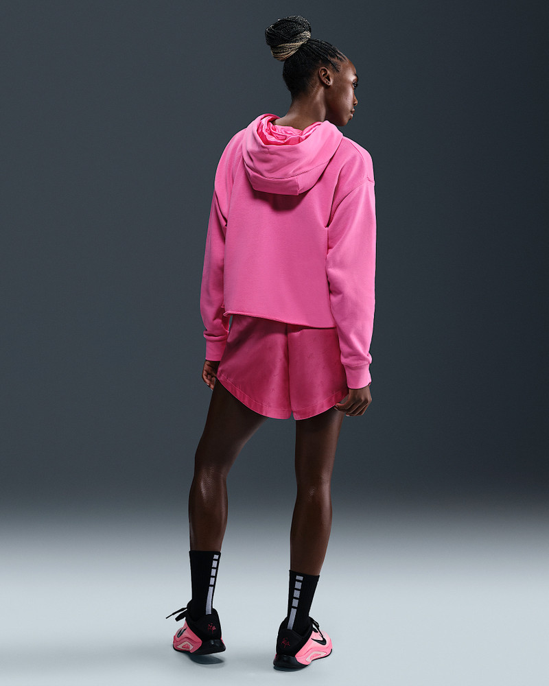 A'ja Wilson Women's Oversized Cropped Basketball Hoodie 5