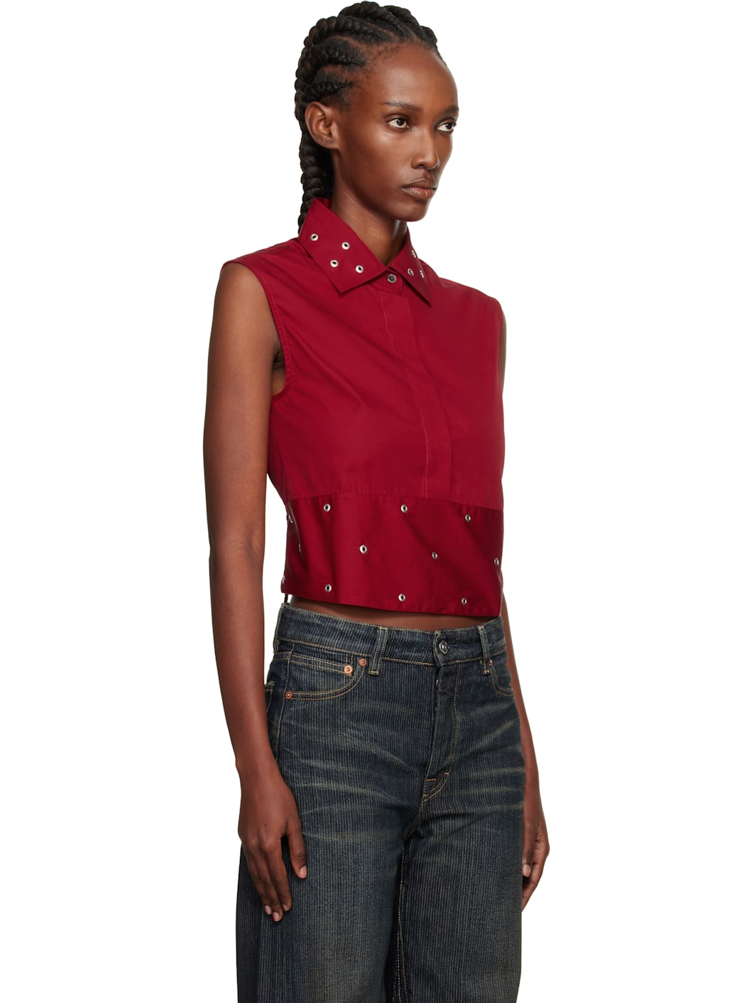 Red Girdle Top - 2