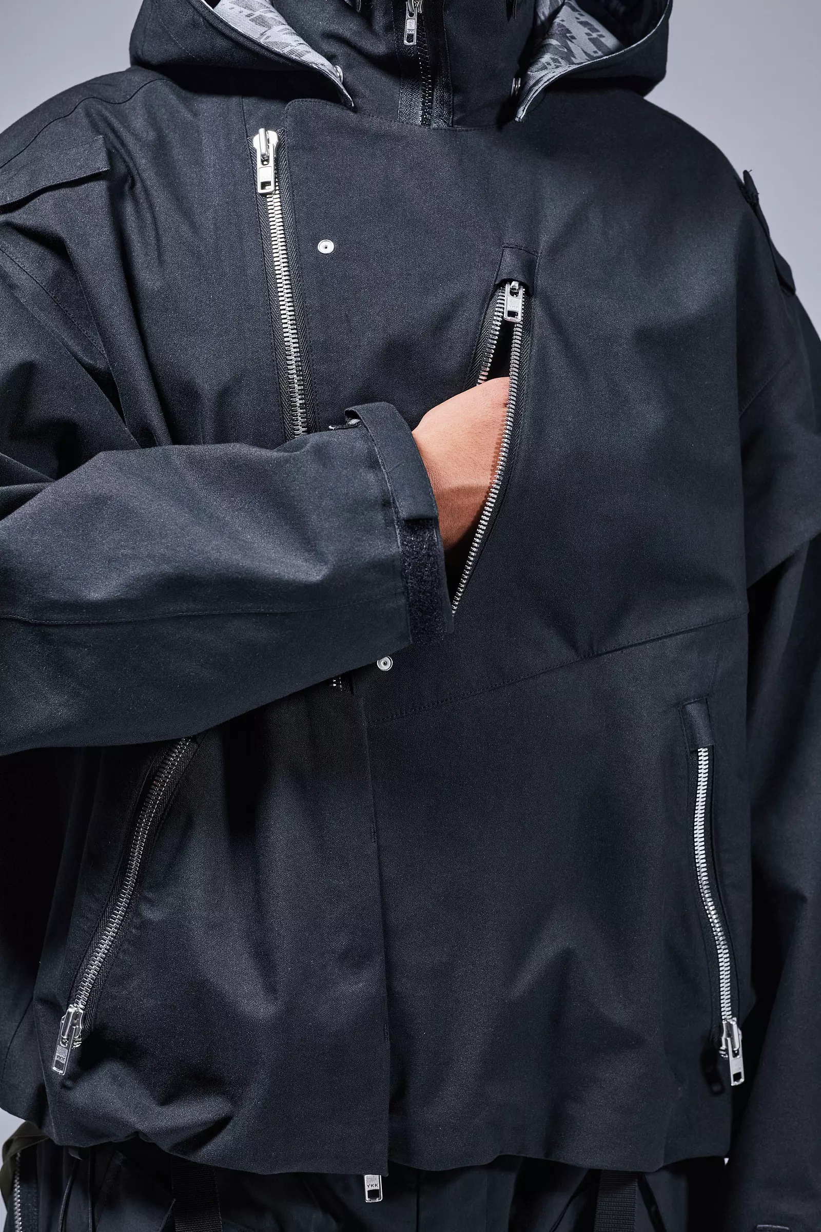 J68W-BQ 3L Rider Jacket Black - 33