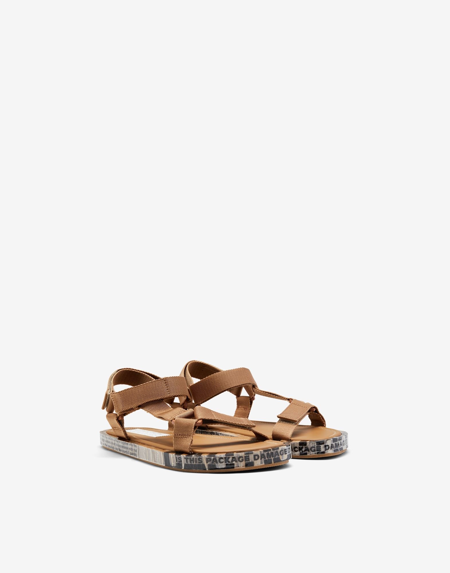Strapped leather sandals - 2