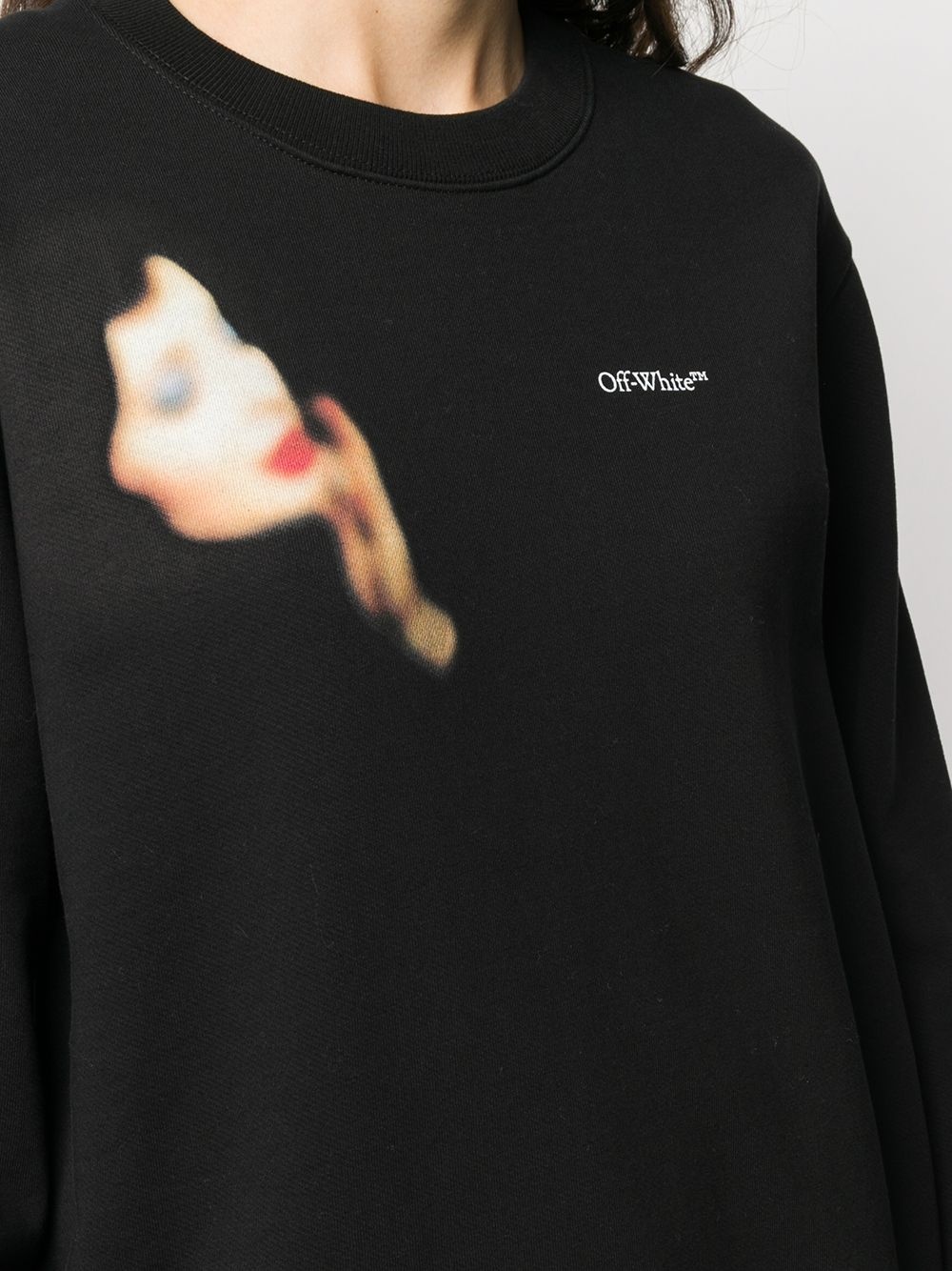 graphic-print sweatshirt - 5