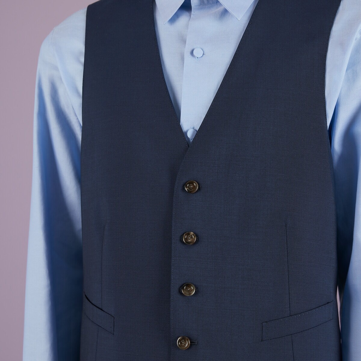 Wool mohair formal vest - 3