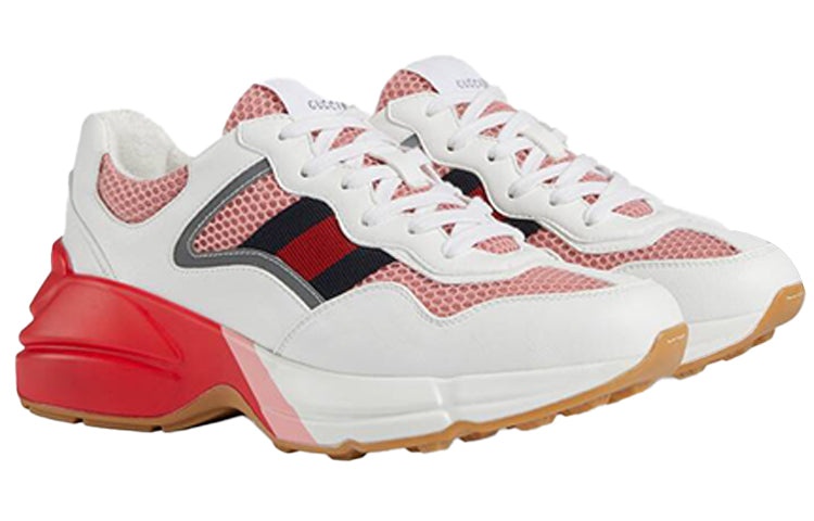 (WMNS) Gucci Rhyton 'White Pink Reflective' 645771-2H060-9149 - 3