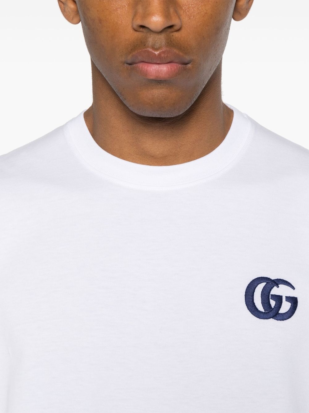 GG embroidered-logo t-shirt - 4
