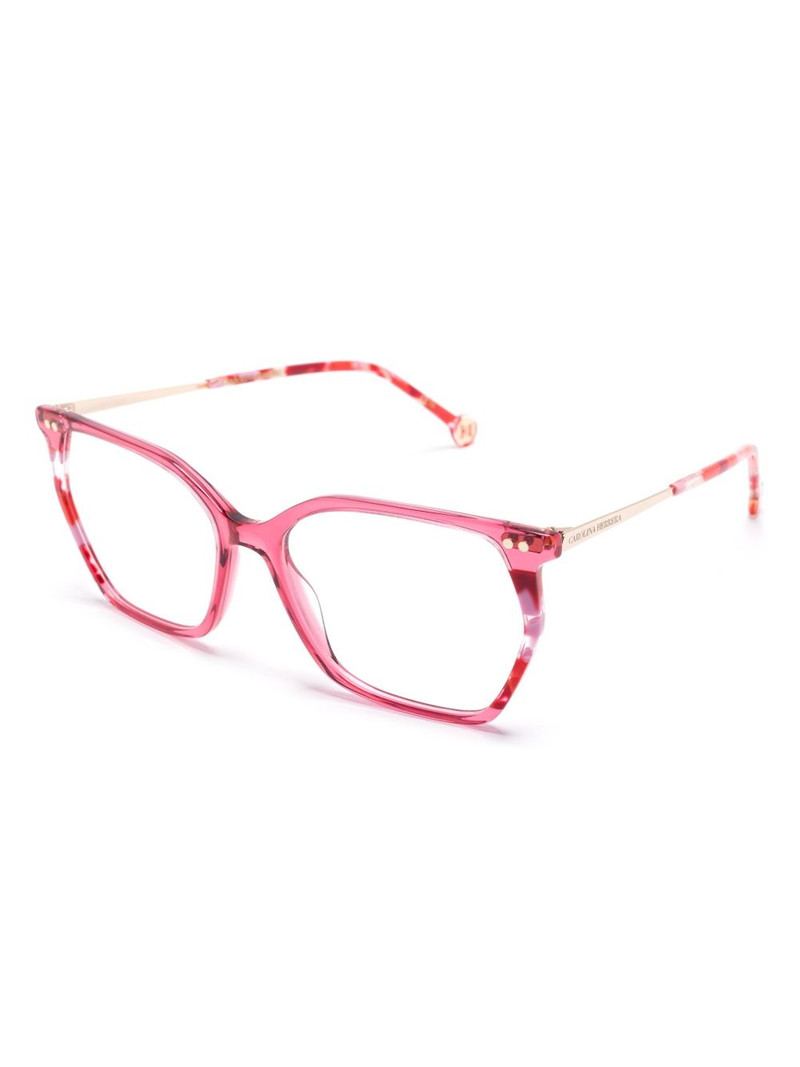 CAROLINA HERRERA geometric-frames glasses outlook