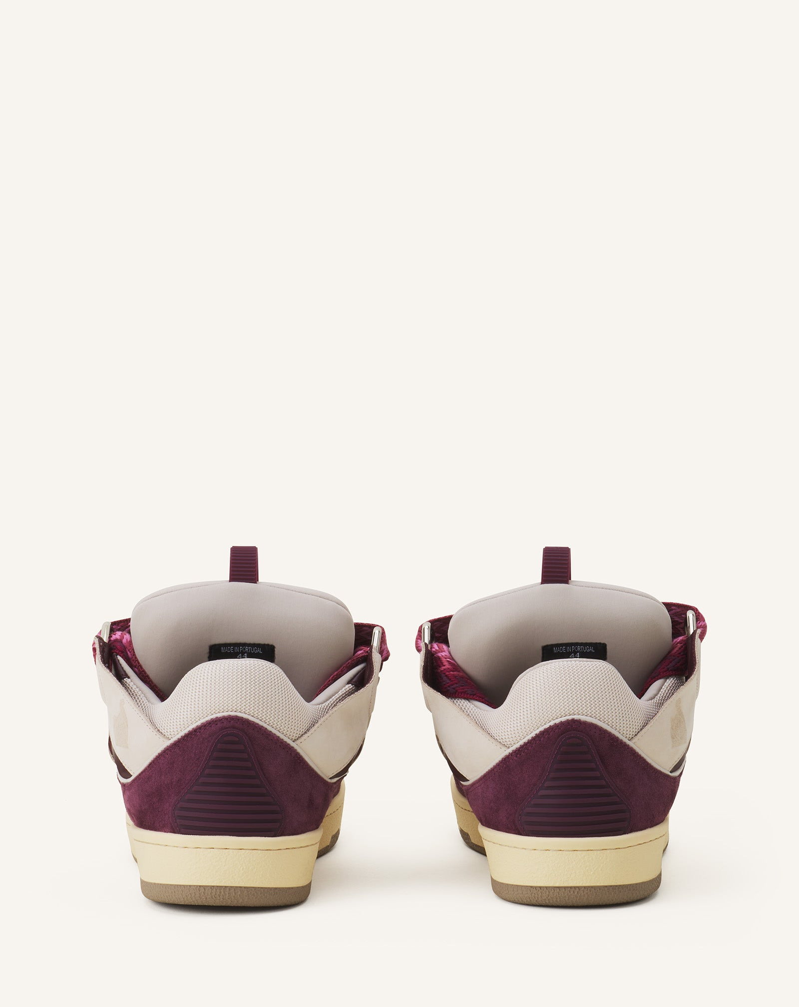 CURB LEATHER SNEAKERS - 3