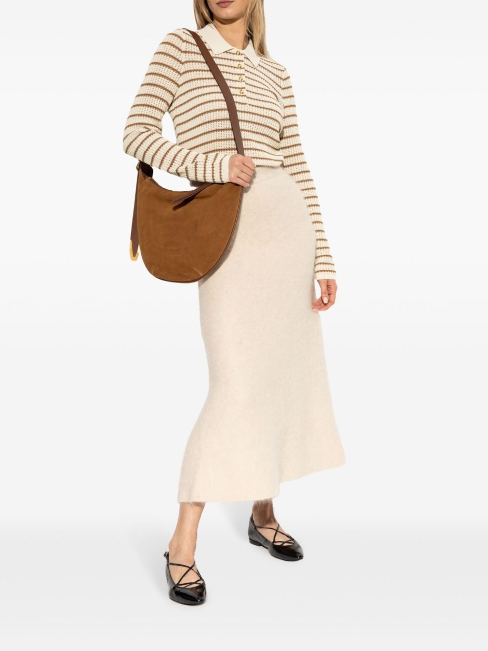 The Knit Rib polo top - 2