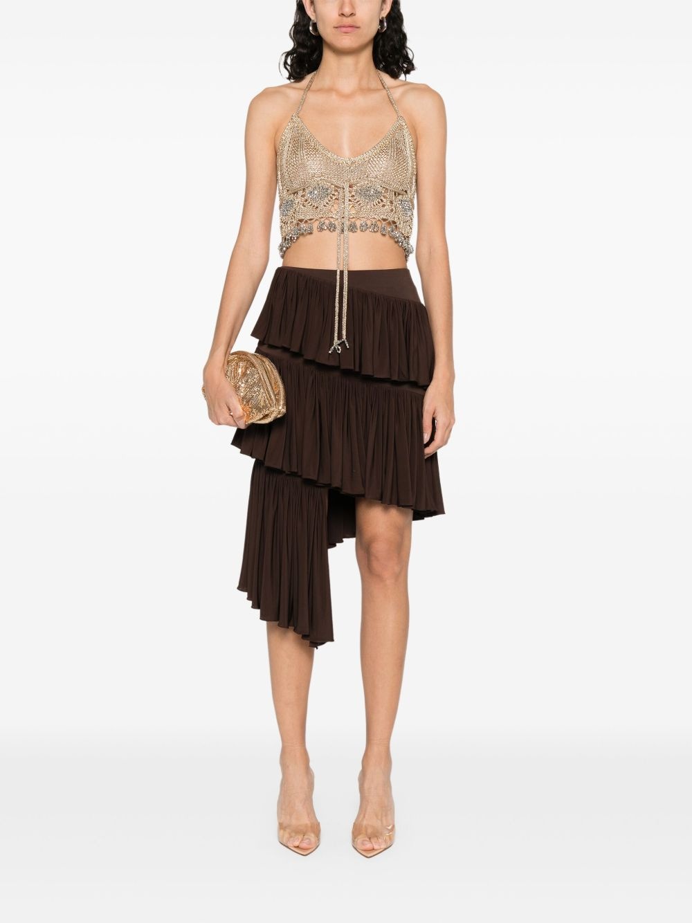open-knit top - 2