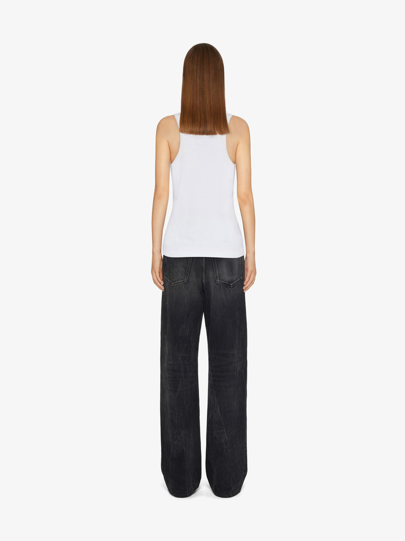 GIVENCHY ARCHETYPE SLIM FIT TANK TOP IN COTTON 4