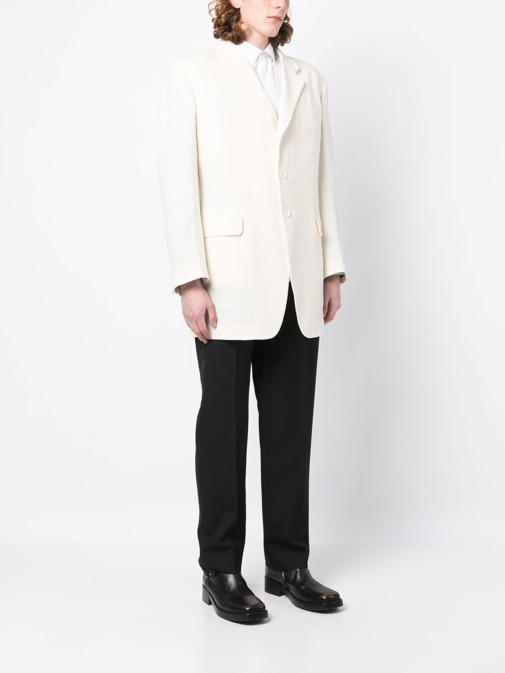 single-breasted blazer - 3