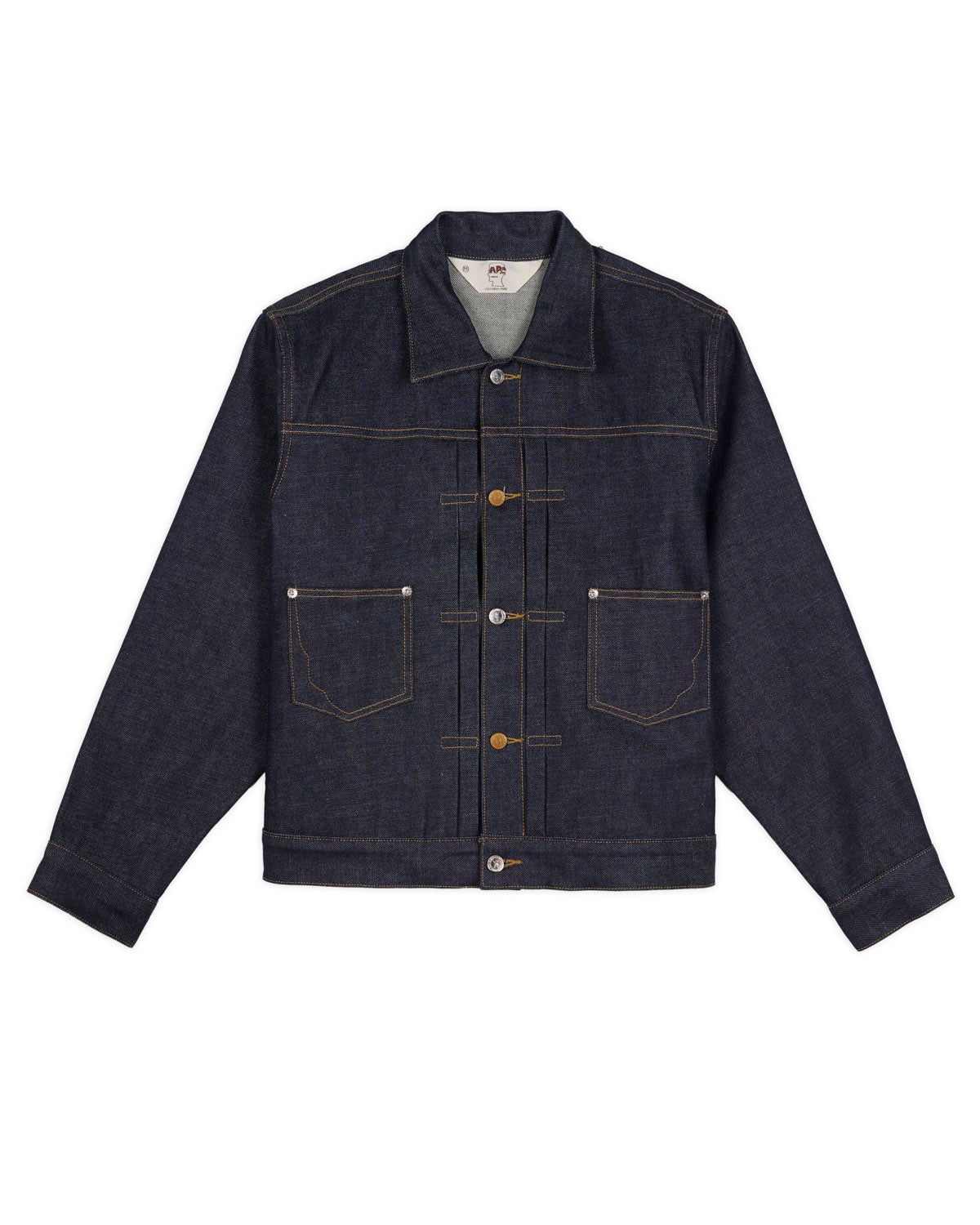 Brain Dead x A.P.C. Selvedge Trucker Jacket - Indigo - 1