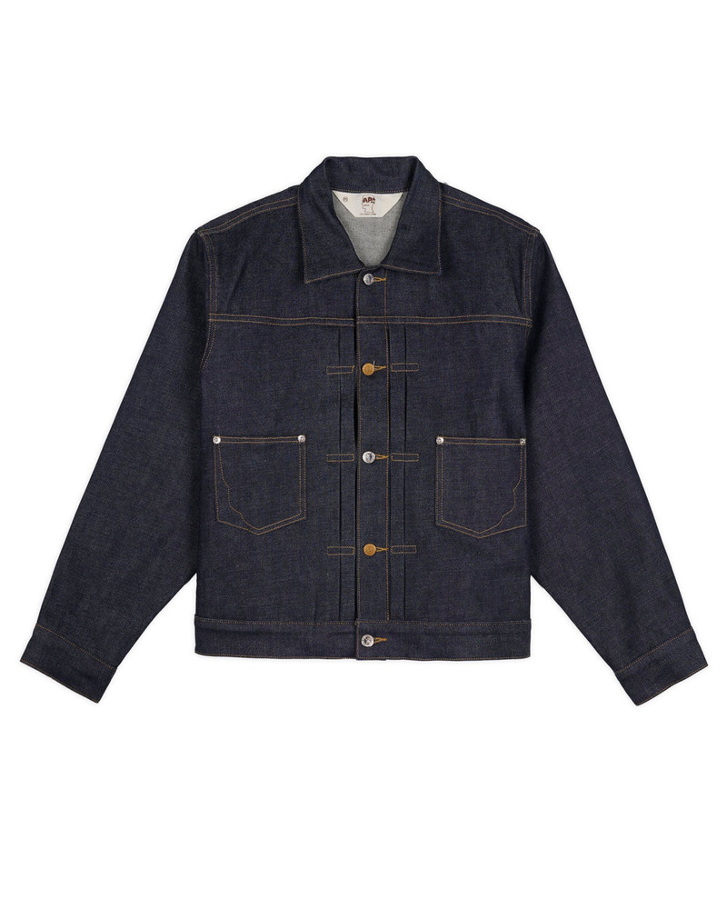 Brain Dead x A.P.C. Selvedge Trucker Jacket - Indigo 1