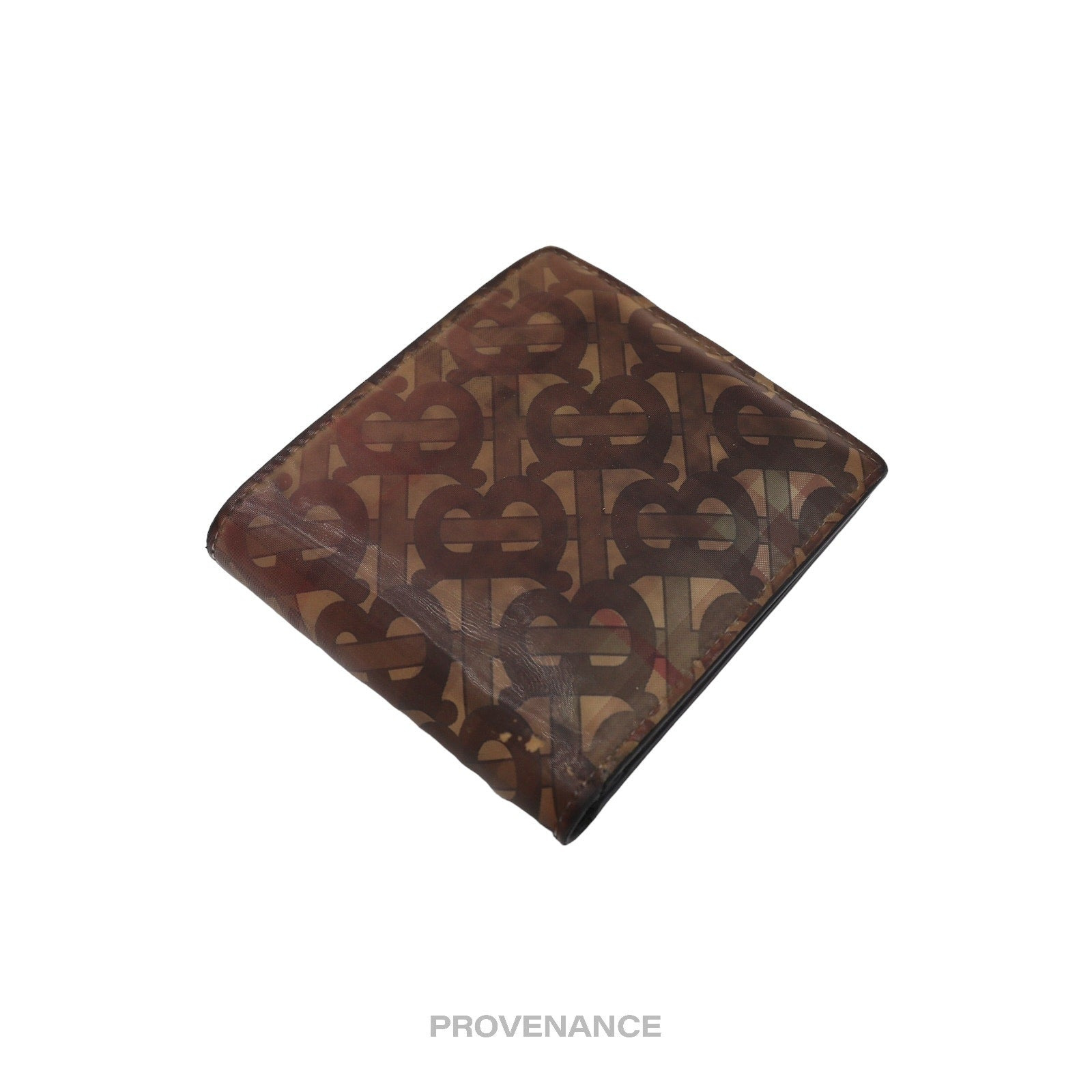 Burberry Bifold Wallet - Hologram TB Monogram Check - 4