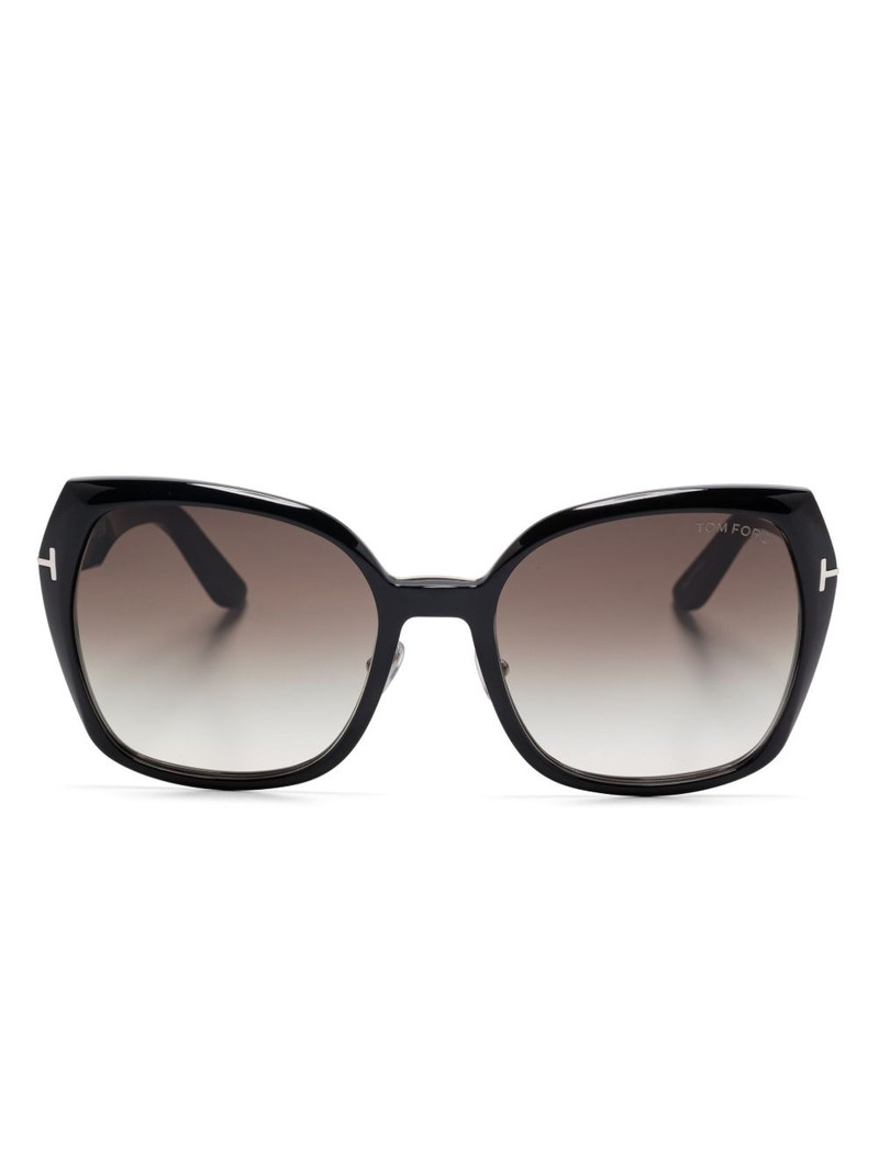 oversize-frame sunglasses 1