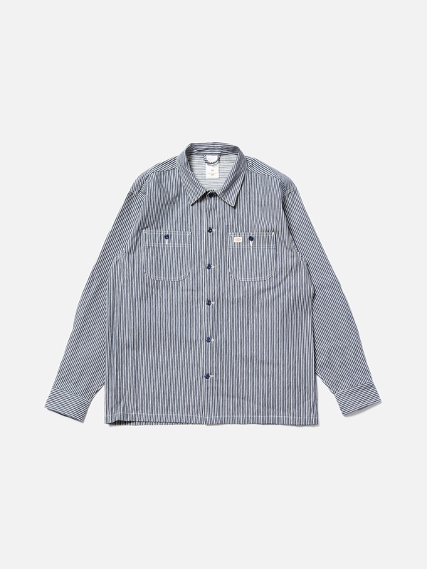 Vincent Shirt Hickory Stripe - 1
