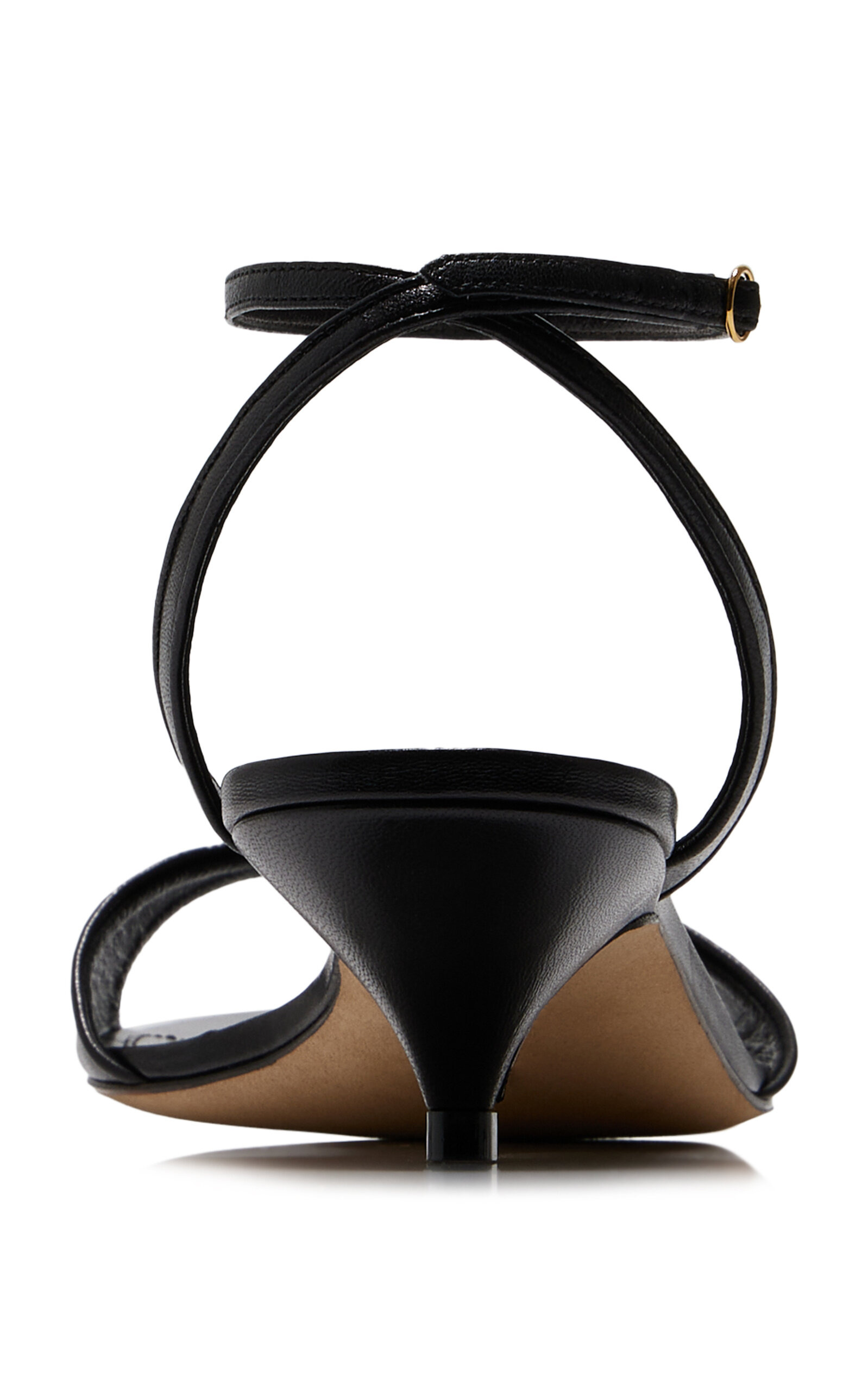 Vika Leather Sandals black - 5