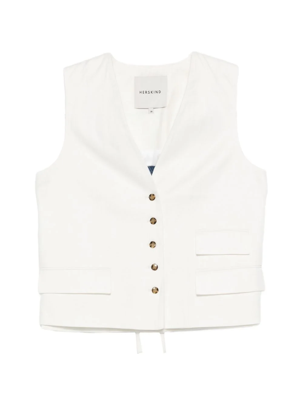 Samos button-up waistcoat - 1