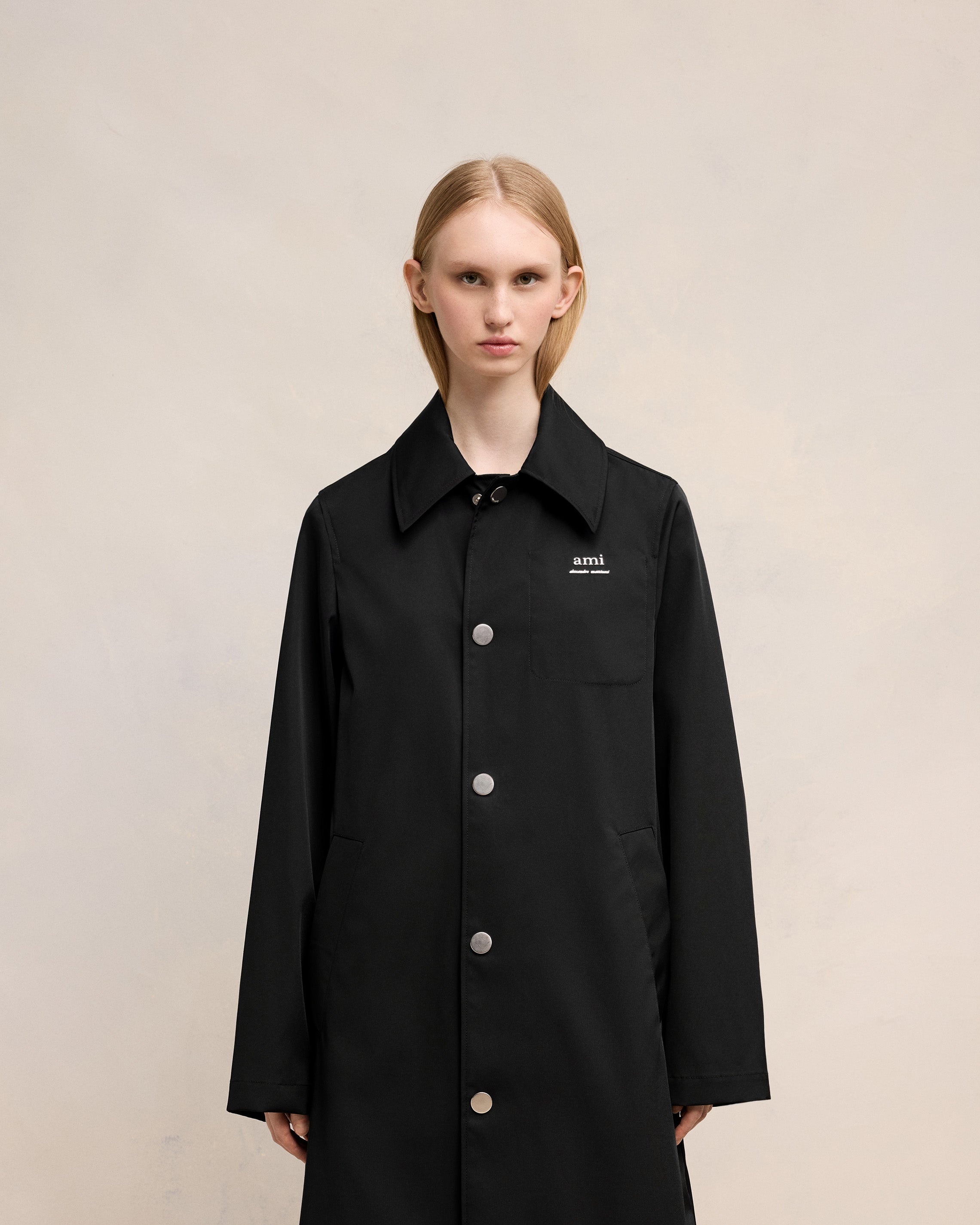 AMI ALEXANDRE MATTIUSSI RAINCOAT - 3
