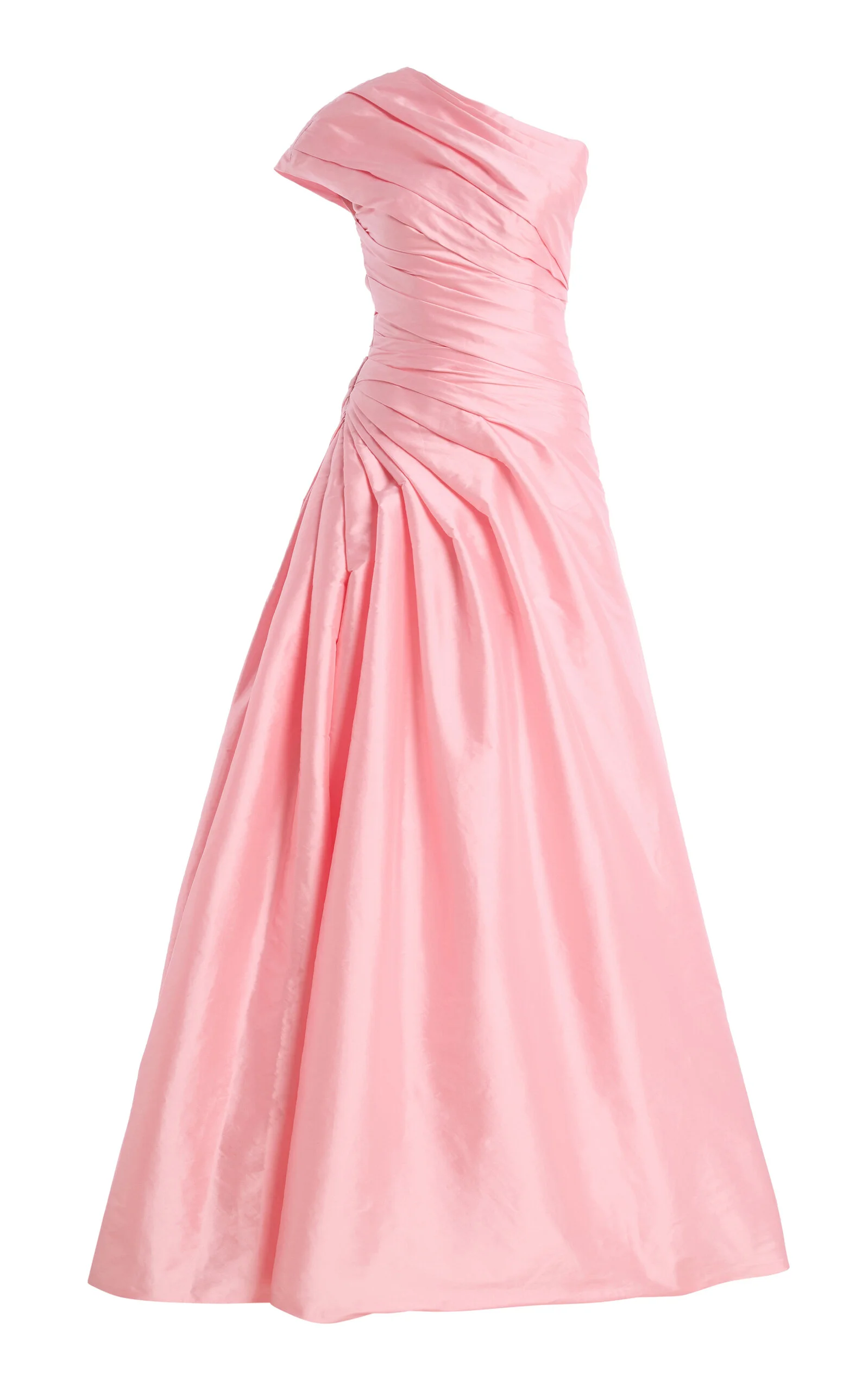 One Shoulder Ball Gown light pink - 1
