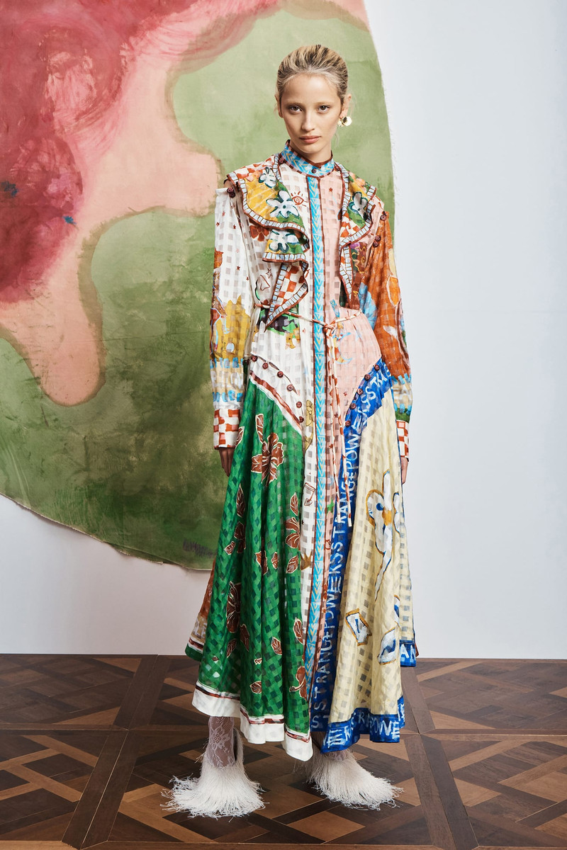 ALÉMAIS Tangible Love Shirtdress outlook