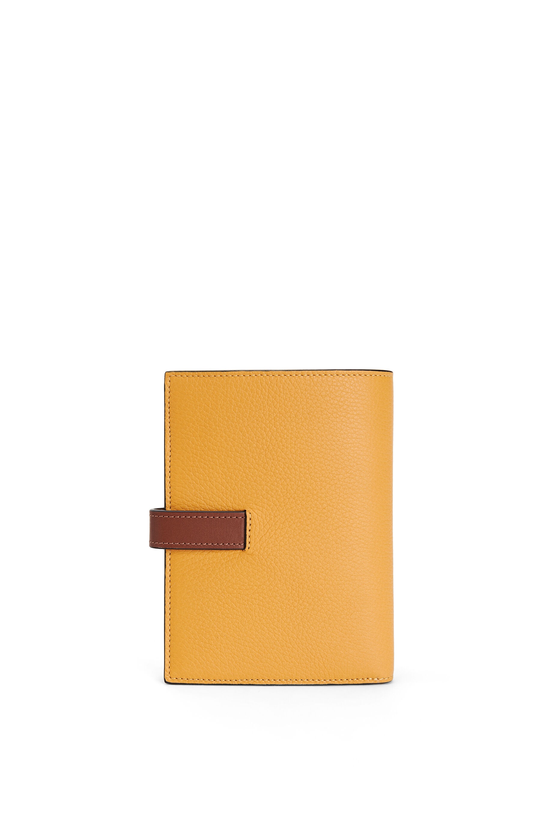 Medium Vertical Wallet in soft grained calfskin - 3