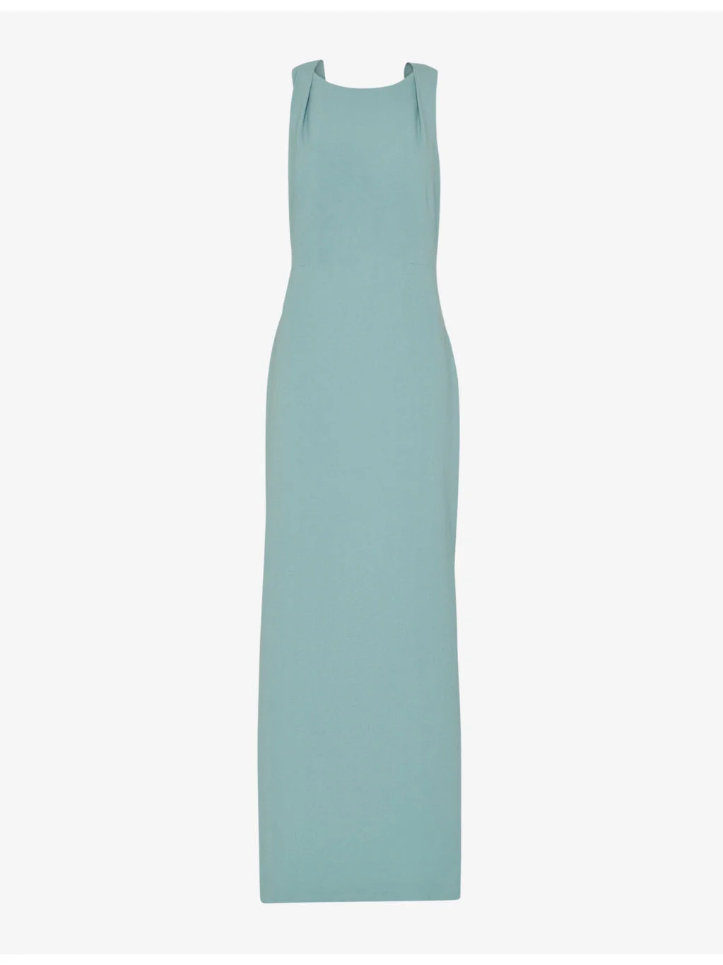 Tie Back stretch-crepe maxi dress - 1
