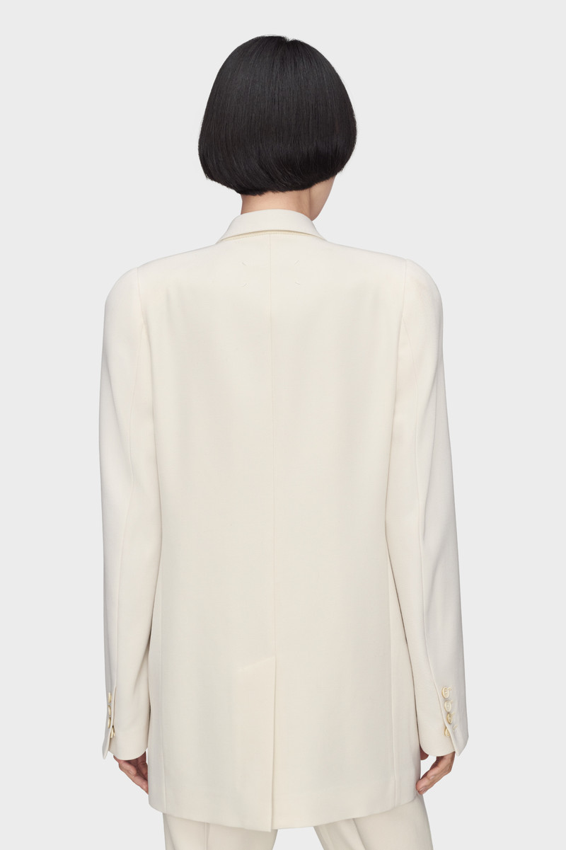 Wool Double-Breasted Blazer 4