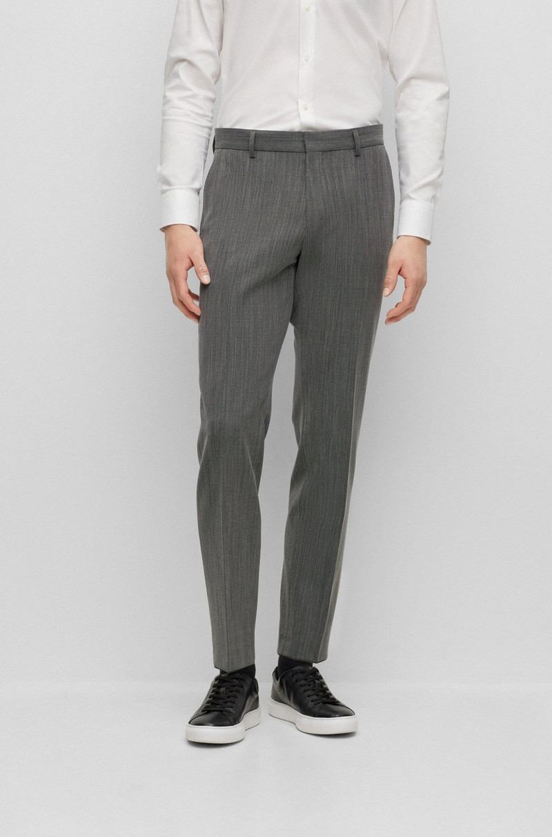 SLIM-FIT SUIT IN MICRO-PATTERNED PERFORMANCE-STRETCH CLOTH 7