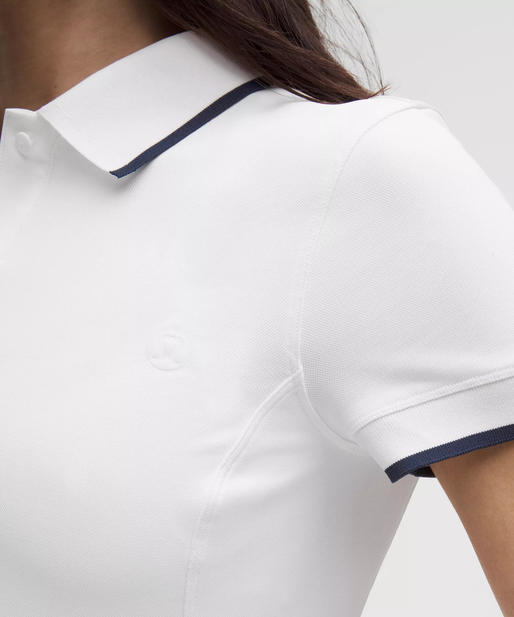 Slim-Fit Linerless Polo Dress - 4