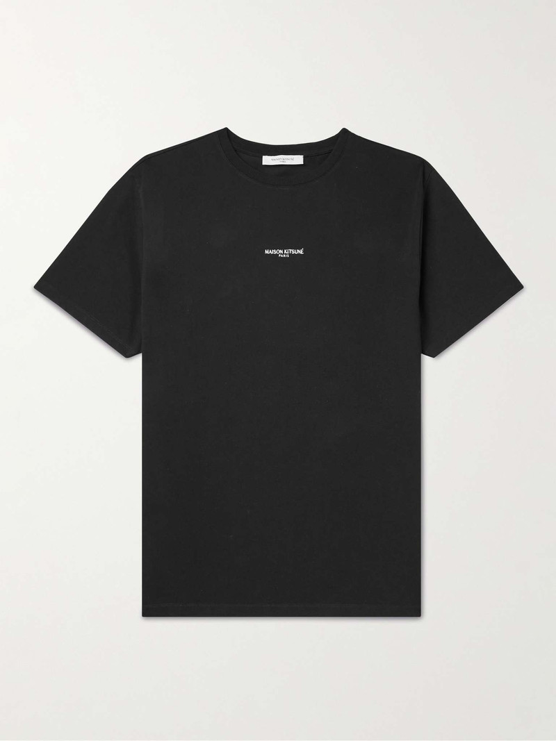 Logo-Embroidered Cotton-Jersey T-Shirt 1