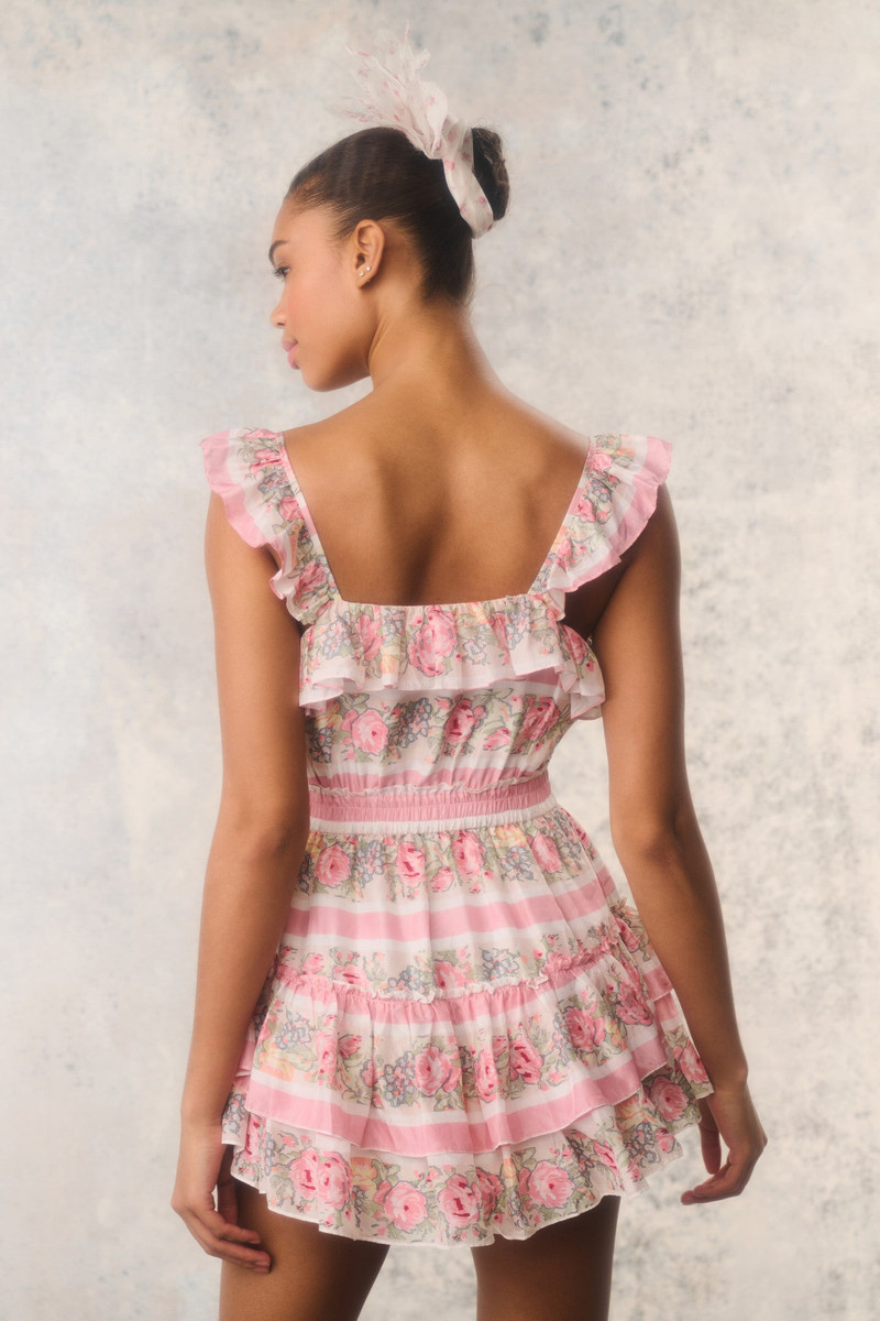 Re-Edition Marina Silk Mini Dress 6