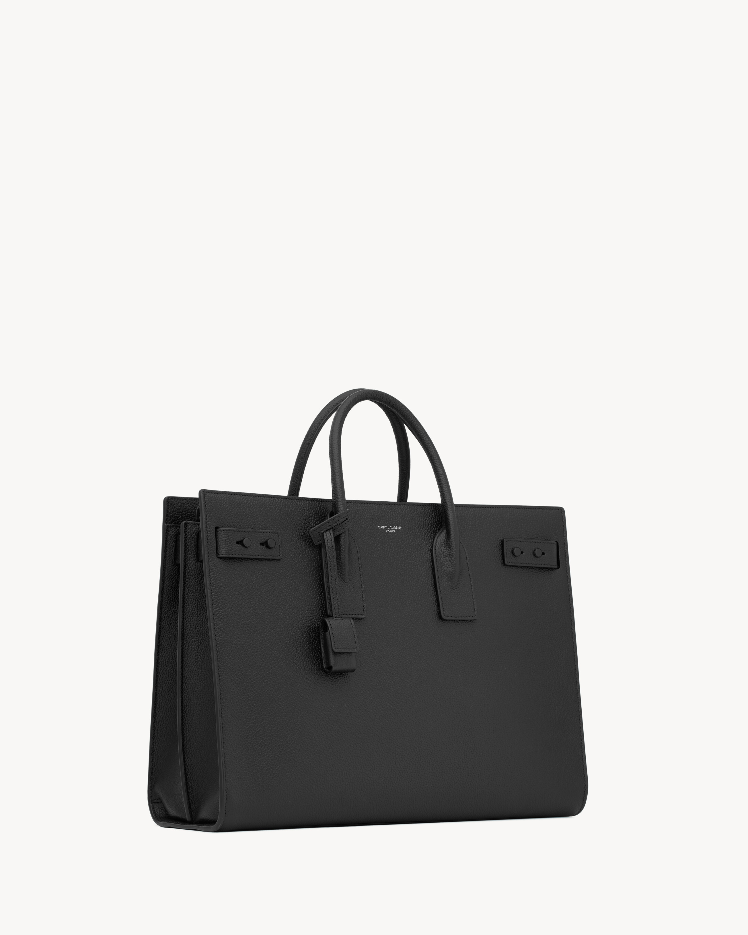 SAC DE JOUR THIN LARGE IN GRAINED LEATHER - 4
