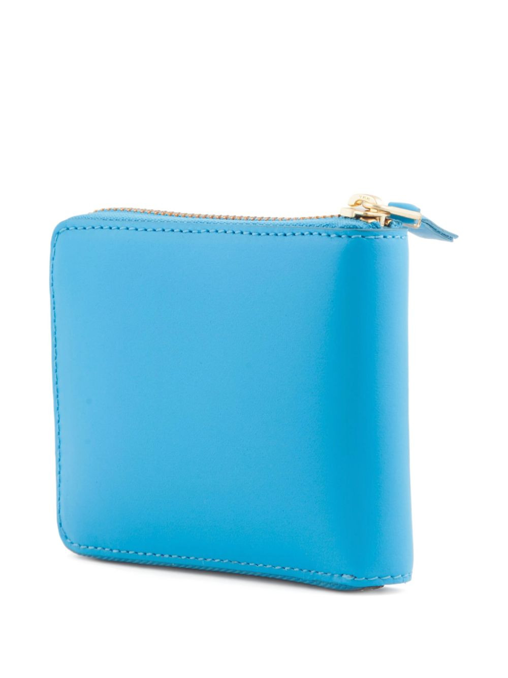 Blue Leather Wallet - 2