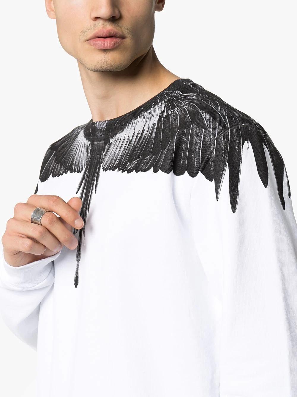 Wings print sweatshirt - 5